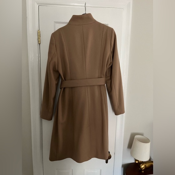 Ted Baker Midi Wool & Cashmere Wrap Coat - Picture 7 of 11